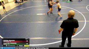 215 lbs Round 3 (6 Team) - Clayton Johnson, Waconia vs Sophia Graham, Farmington