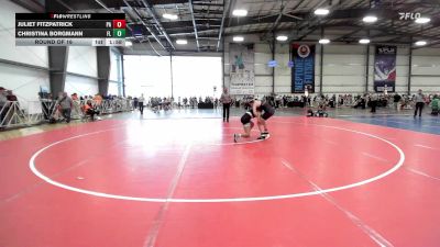 138 lbs Round Of 16 - Juliet Fitzpatrick, PA vs Christina Borgmann, FL