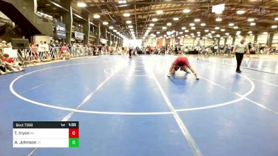 160 lbs Round Of 32 - Topher Tryon, PA vs Aaron Johnson, VT