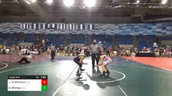 114 lbs Consolation - Jasmine Hurtado-Chretien, Cloverdale Wrestling vs Gurjaan Bhangu, Central Catholic