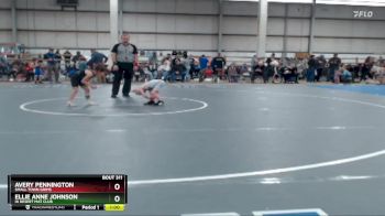 45-50 B Round 1 - Ellie Anne Johnson, Hi Desert Mat Club vs Avery Pennington, Small Town Grims