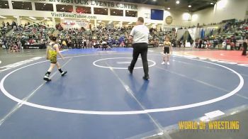 52 lbs Round Of 16 - Aicen Gerrard, Wasatch Wrestling Club vs Jett Sidun, Hutchy Hammers