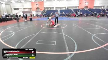 133 lbs Cons. Round 2 - Johnny Vicario, Oswego State vs Gurjaan Bhangu, RIT