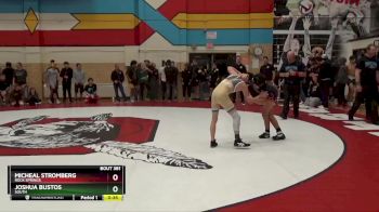 106 lbs 3rd Place Match - Joshua Bustos, South vs Micheal Stromberg, Rock Springs