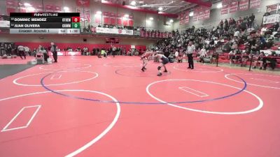 126 lbs Champ. Round 1 - Dominic Mendez, Othello vs Juan Olivera, Chiawana