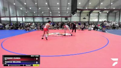 150 lbs Champ. Round 3 - Kiyanno Zuniga, WA vs Thomas Belding, OR