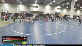 114 lbs Quarterfinal - Gavin Green, PA vs Jet Brown, MO