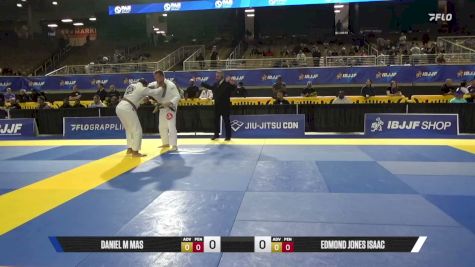 Edmond Jones Isaac vs Daniel M Mas 2026 Pan Jiu Jitsu IBJJF Championship