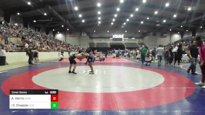 130 lbs Consolation - Adrian Harris, Georgia vs Cayden Chapple, Level Up Wrestling Center