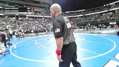 150-5A Semifinal - Derek Barrows, Pomona vs Renzo Lubuguin, Cherokee Trail