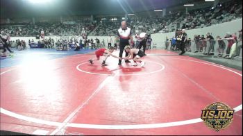 76 lbs Final - Hayden Hayes, Weatherford Youth Wrestling vs Liam Dyches, Bartlesville Wrestling Club