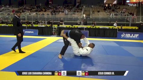 Jesus Cornier Jr. vs Jorge Luis Chavarria Carmona 2025 Pan Jiu Jitsu IBJJF Championship