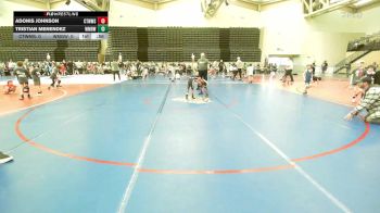 44 lbs Rr Rnd 3 - Adonis Johnson, CT Whale vs Tristian Menendez, Williamstown K3