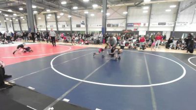 46 lbs Round Of 16 - Braven Ponciano, Team Aggression vs Scarlett Harris, Illinois Valley YW