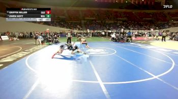 5A Boys 120 lbs Cons. Round 3 - Griffin Miller, Caldera Boys vs Owen Hoyt, West Albany Boys