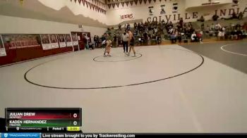145 lbs Champ. Round 1 - Julian Drew, Newport vs Kaden Hernandez, Freeman