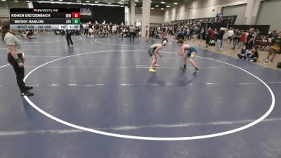 120 lbs Champ. Rd Of 128 - Bronx Hanlon, Aniciete Training Club vs Kohen Dietzenbach, DC Elite Wrestling