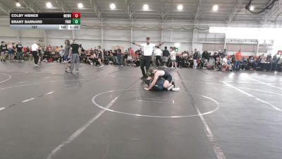 157 lbs Round 5 (8 Team) - Colby Hibner, Wrecking Crew WC vs Brant Barnard, FORGE