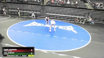 135 lbs Champ. Round 2 - Mac Shields, Millard vs Gage Atkinson, Green Canyon