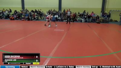 110 lbs Round 2 - Aiden Bachman, PowerHouse Wrestling Club vs Hudson Lee, LAW