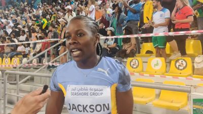 Shericka Jackson Finishes Runner-Up In Doha 100m, Was Working On Her Start
