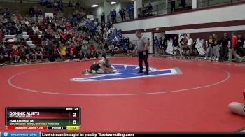 138 lbs Quarterfinal - Dominic Aljets, Pocahontas Area vs Isaiah Malm, Graettinger-Terril/Ruthven-Ayrshire