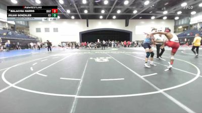 165 lbs Quarterfinal - Julian Gonzales, Keiser University vs Malachia Harris, Cumberlands (Ky.)