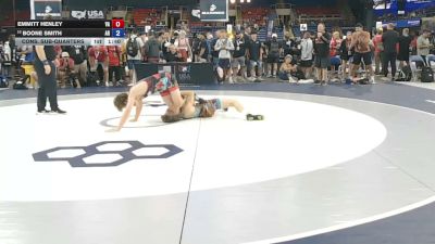 144 lbs Cons. Sub-quarters - Emmitt Henley, Virginia vs Boone Smith, Arkansas