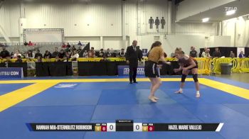 Greta Notaro vs Hannah Mia-Sternblitz Robinson 2025 World IBJJF Jiu-Jitsu No-Gi Championship