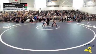 62 lbs Semifinal - Wyatt Eastman, Brawler Elite vs Lorenzo Palmiotto, Empire Wrestling Academy