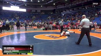 140 lbs Cons. Round 3 - GG Garduno, Chicago (St. Ignatius) vs Annalisa Gibbons, Galesburg (H.S.)