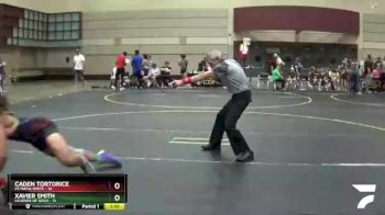 180 lbs Quarterfinals (8 Team) - Xavier Smith, Legends Of Gold vs Caden Tortorice, Mi Mafia White