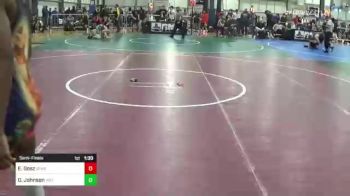 102 lbs Semifinal - Deion Johnson, Victory Elite vs Evan Gosz, Spar