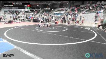 90 lbs Consi Of 8 #2 - Jaden Siler, Woodland Wrestling Club vs Harrison Roberts, Raw Wrestling Club