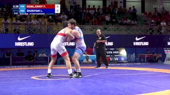 92 kg Final 3-5 - Fakhrikamol Komiljonov, Uzbekistan vs Lyova Shukhyan, Armenia