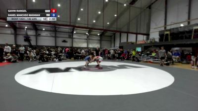 138 lbs Champ. Rd Of 64 - Gavin Rangel, Newberg High School Wrestling vs Daniel Mancuso Maranan, Vacaville Wrestling Club