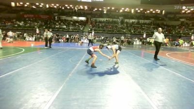 85 lbs Consi Of 8 #2 - Alexander Dyki, Olympic vs Thomas Bansemer, Iron Horse