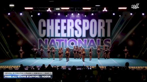 FAME All-Stars Stafford - Rogue [2026 L3 Youth - Flex - Small Day 1] 2026 CHEERSPORT National All Star Cheerleading Championship