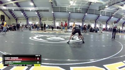 125 lbs Cons. Round 1 - Caiden Harbert, West Liberty vs Cody Tanner, Virginia Military Institute