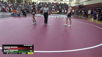 JV-6 lbs Quarterfinal - Blade Neubauer, Iowa Falls-Alden vs Cooper Ericson, Cedar Falls