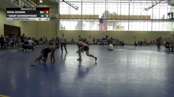 197 lbs Quarterfinal - Royal Dickson, Iowa Western Community College vs Grant Schwerdtfeger, Southeast Community College