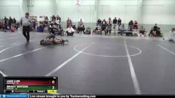 72 lbs Round 1 (8 Team) - Jake Luik, Rampage vs Brady Watson, Kraken