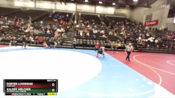 109 lbs Champ. Round 1 - Porter Loveridge, Park City vs Kalder Welcker, Skyridge High School
