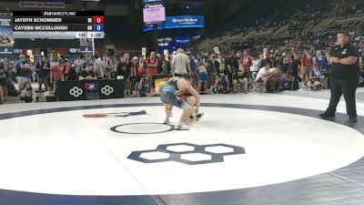 113 lbs Champ. Rd Of 128 - Jaydyn Schommer, Nebraska vs Cayden McCullough, Ohio