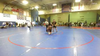 285 lbs Champ. Round 1 - Carlos Sutton, Etiwanda vs Liam Ortiz, Workman