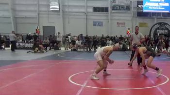 132 lbs Quarterfinal - Griffin Callaghan, Grindhouse Wrestling Club vs Nico Crosnoe, FordDynasty Wrestling Club