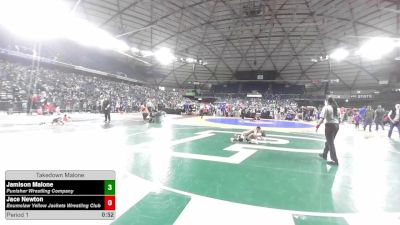63 lbs Champ. Rd Of 16 - Jamison Malone, Punisher Wrestling Company vs Jace Newton, Enumclaw Yellow Jackets Wrestling Club