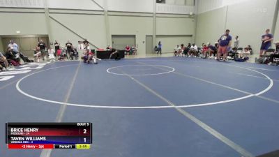 175 lbs Semis & 1st Wrestleback (8 Team) - Brice Henry, Missouri vs Taven Williams, Virginia Red