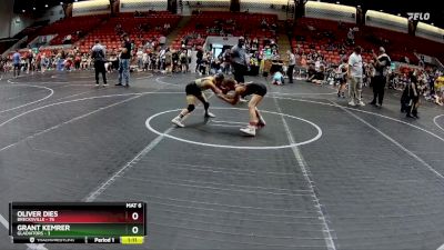 76 lbs Cons. Round 2 - Grant Kemrer, Gladiators vs Oliver Dies, Brecksville