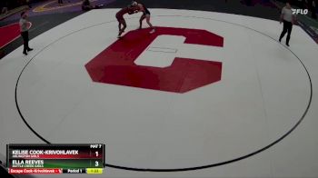 Semifinal - Ella Reeves, Battle Creek Girls vs Kelise Cook-Krivohlavek, Arlington Girls